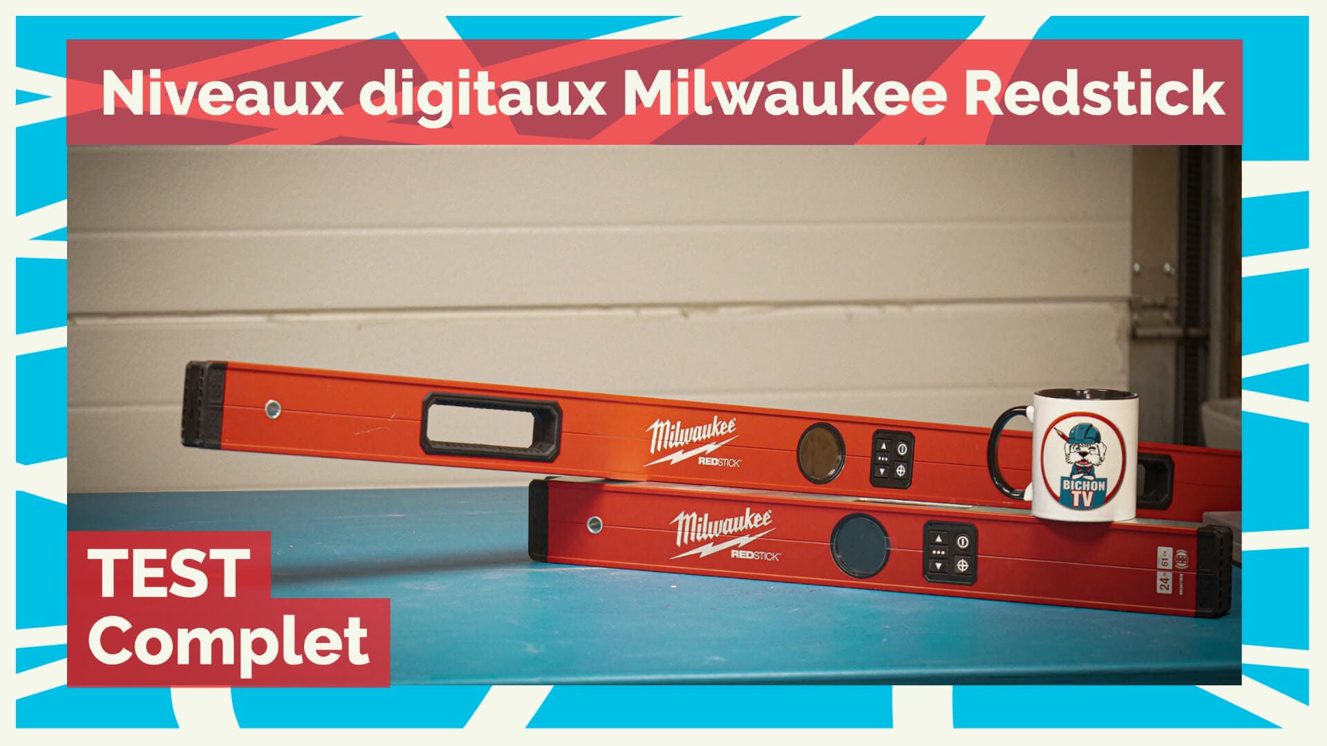 Pack MILWAUKEE Niveau tubulaire RedStick 60cm magnétique Premium Scie pliante 