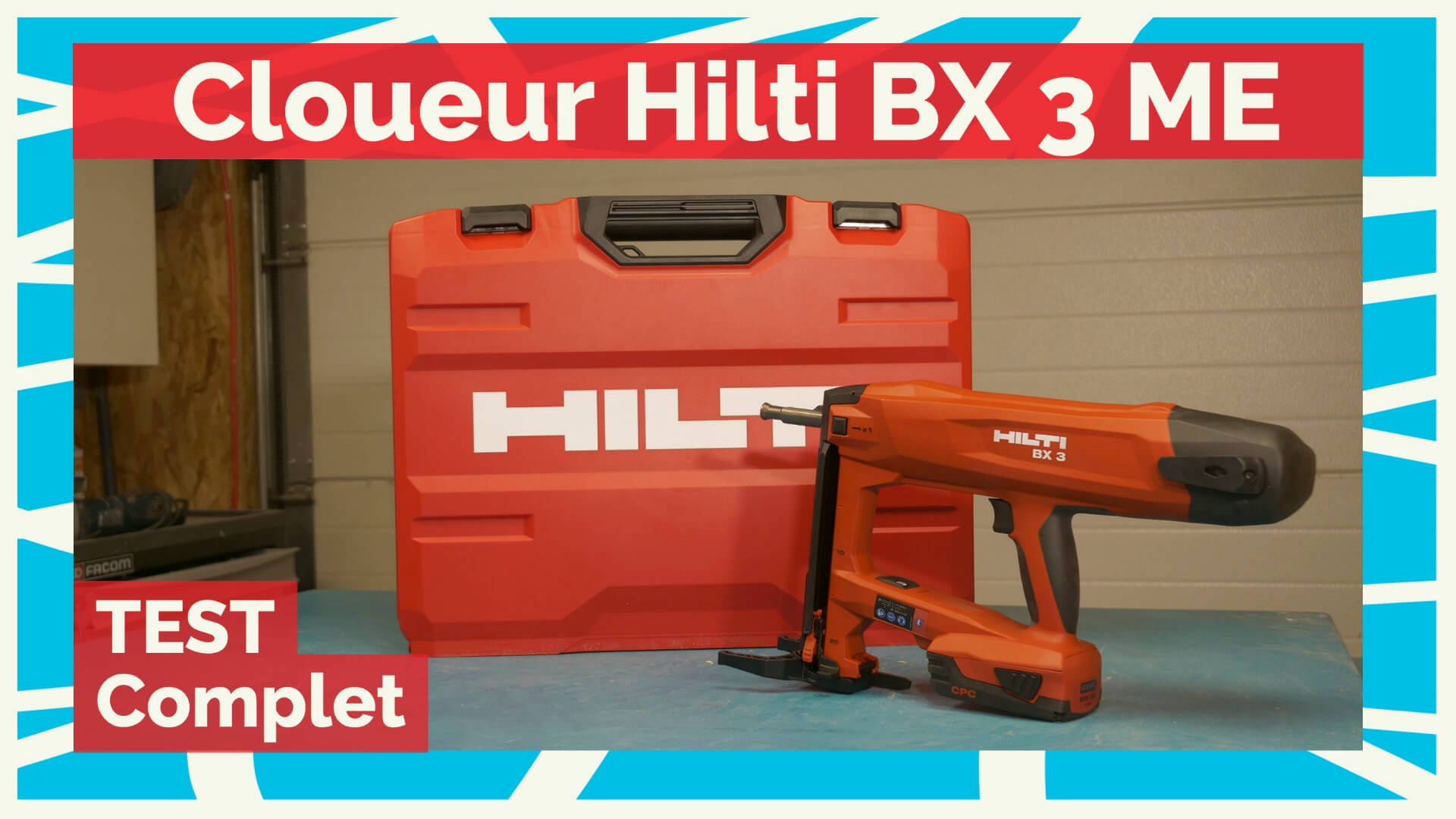 HILTI BX 3 - cloueur béton 