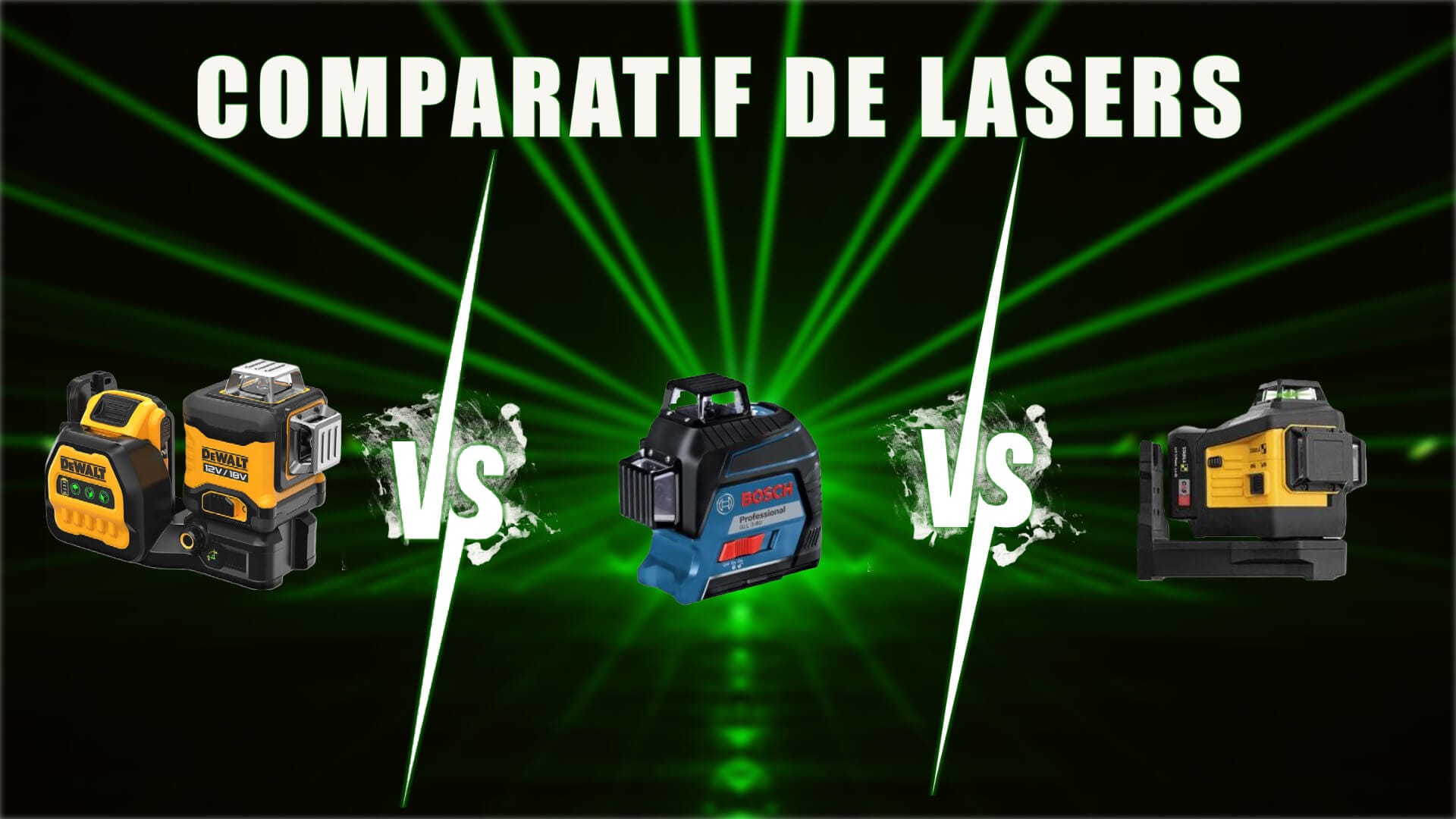 Meilleurs niveaux laser Bosch 2024 : Comparatif et Avis